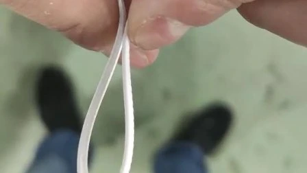 Banda elástica de plástico premium para mascarilla médica desechable