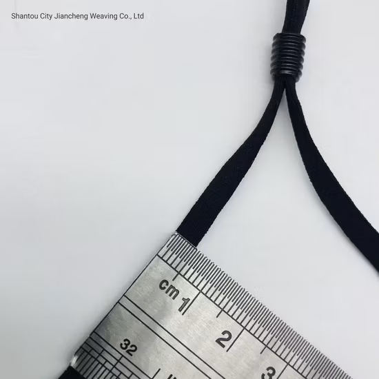 Banda elástica ajustable de 5mm, cordón ajustable, lazo elástico para la oreja, accesorios para enmascarar la cubierta facial